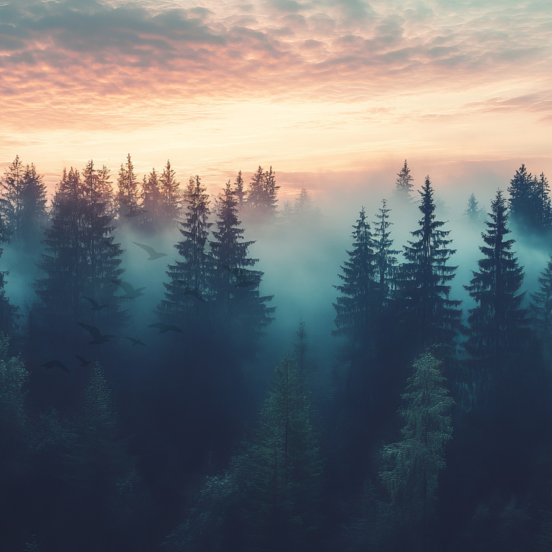 This is an analogy graphic showing many trees in a forest to depict the many new FAR part regulations.